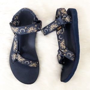 COPY - Teva original blue universe sandals